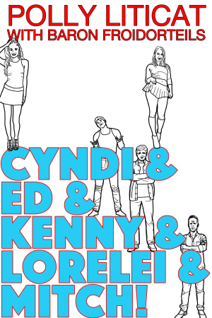 Alternate cover concept for Cyndi & Ed & Kenny & Lorelei & Mitch
